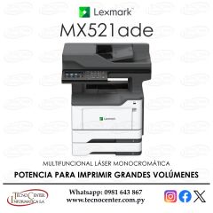 Multifunción Monocromática Lexmark MX521ade